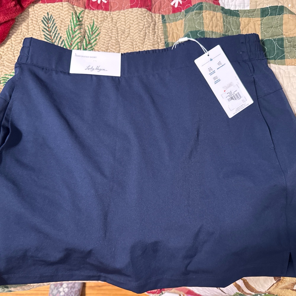 Lady Hagen Navy Skirt